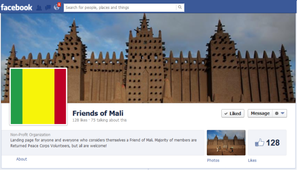 Friends of Mali on Facebook