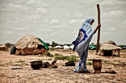 The Mentao Nord refugee camp in Burkina Faso. Photo by Pablo Tosco/Oxfam